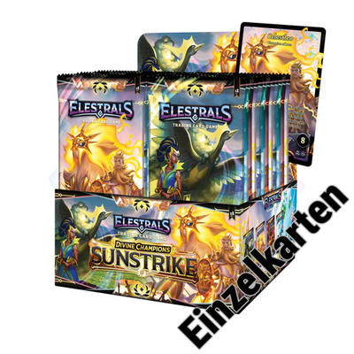 Elestrals TCG Divine Champions: Sunstrike Einzelkarten Auswahl - Englisch