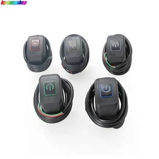 5pcs/set Motorcycle LED Light Switch Button 22mm Handlebar Switch Self-locking