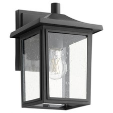 1 Light Outdoor Wall Lantern in Transitional style - 7 inches wide by 10.5