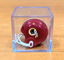 OPI NFL WASHINGTON REDSKINS VTG NFL Mini Gumball Football Helmet & Display Box!