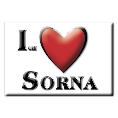 Sorna, Saale Orla Kreis, Thüringen - Kühlschrankmagnet Deutschland Souvenir