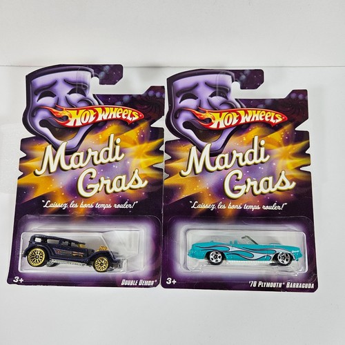 Hot Wheels Mardi Gras 2007 Juego Completo de 7 Coches Die-Cast Coleccionables Nuevos - Imagen 4 de 10