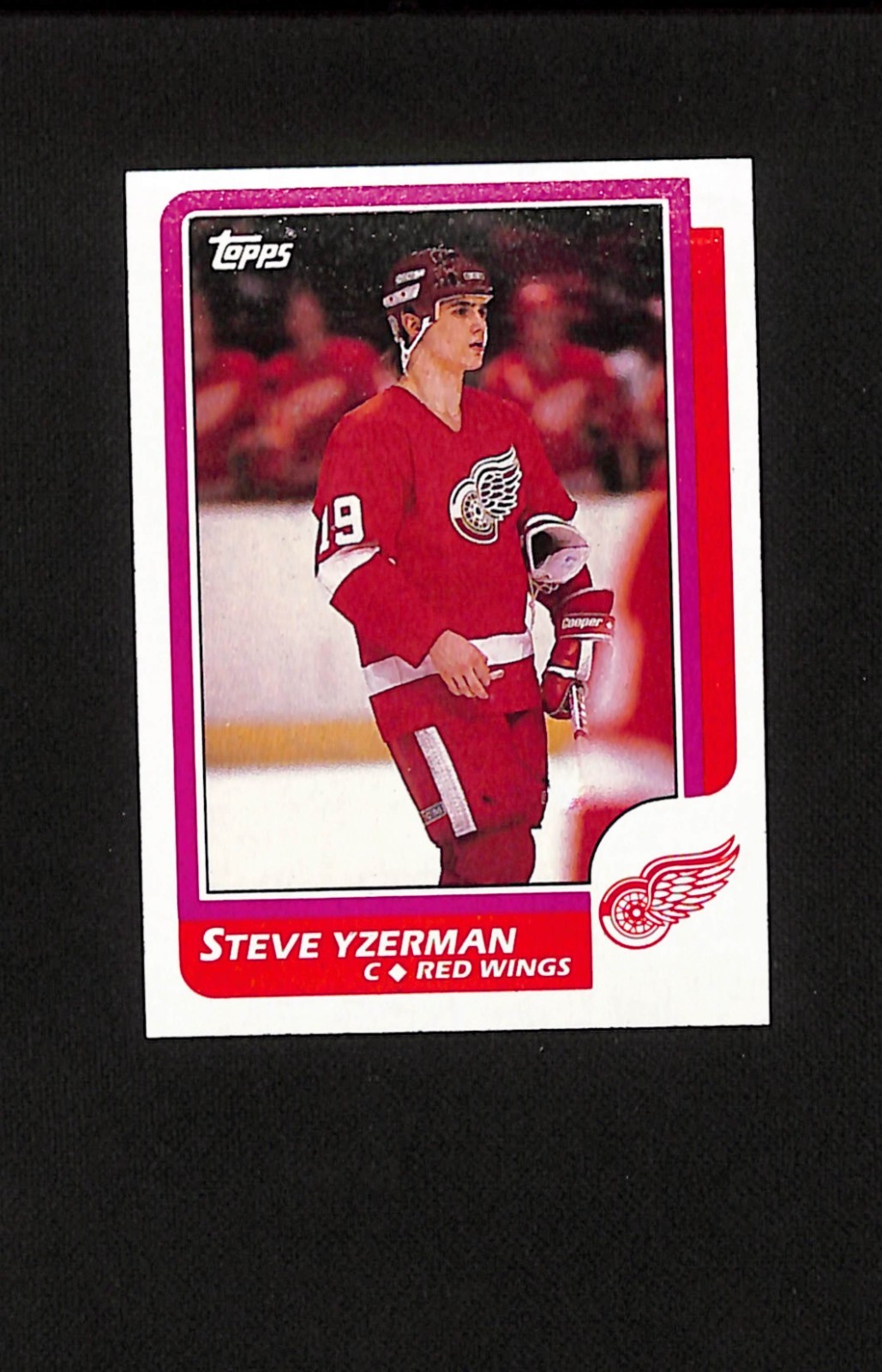 1986-87 Topps - Steve Yzerman #11 Beautiful Card NM+