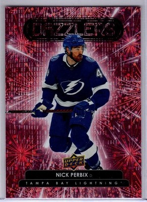 2022-23 Upper Deck Extended Nick Perbix Pink Dazzlers Card # DZ-139