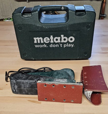 Metabo SR 180 Intec Schwingschleifer – Robustes Klemm-System – Im Koffer