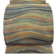 Obi Belt Silk Kansai Style Six Pattern Green ...