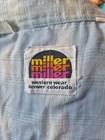 Vtg Miller Western Wear Ladies Size M Pearl Snap Shirt  — photo 8