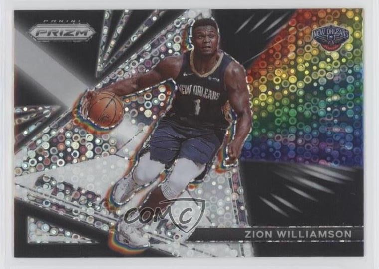 2021-22 Panini Prizm Prizmatic Fast Break Prizm Zion Williamson #5 3zh