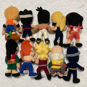 Sega Saturn Controller VirtuFighter Set of 10 Plush Toys Used