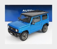 AUTOart 78502 Suzuki Jimny JB64 LHD 2018 Brisk Blue Met 1/18 Modellauto