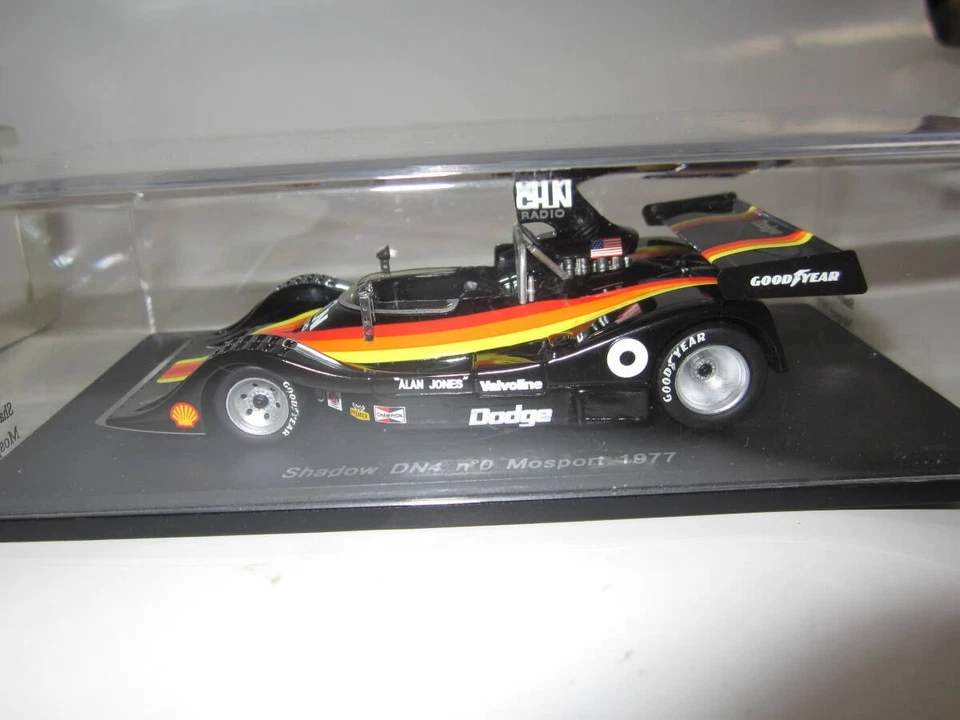 Spark S1122 1/43 Shadow DN4 Chevrolet 1977 Can-Am Mosport #0 Alan Jones - Immagine 2 di 4