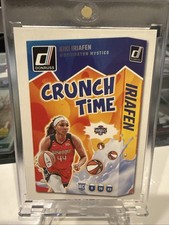 2025 Donruss WNBA Kiki Iriafen Crunch Time (RC) Rookie 🔥 Mystics