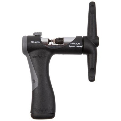 Super-B TB-CC 50 Chain Tool for 5-10 Speed Bicycle Chains | Rivet Extractor &