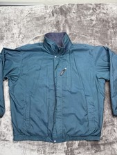 Patagonia Vintage Green WindBreaker Full-Zip Jacket Mens XL