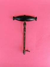 Antique 1800's Dental Key Tooth Puller / Extractor Wooden Handle Lot #1