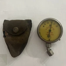 Vintage U.S. Gauge Co. Tire Gauge for Balloon Tires 0-50 PSI WORKS!