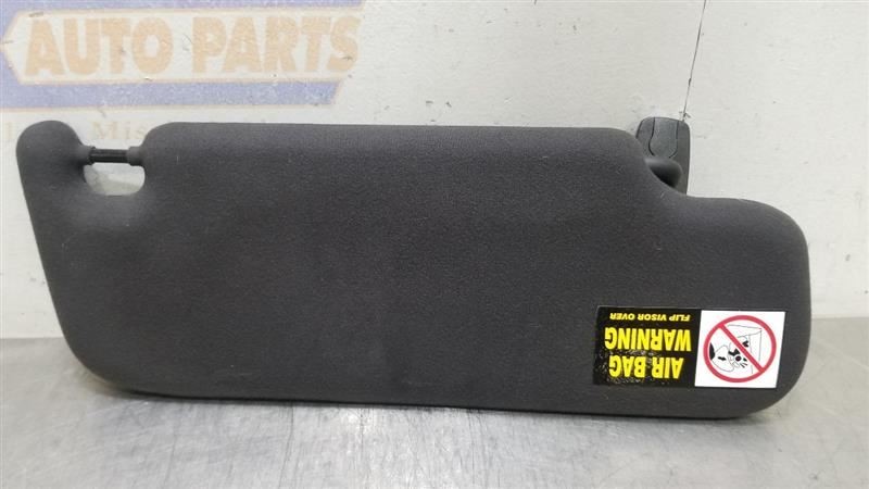 19 2019 MASERATI LEVANTE OEM SUN VISOR SHADE BLACK SUEDE DRIVER LEFT 