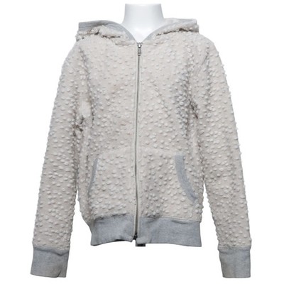 Gap Kids, Kapuzenpullover, Größe: 152, Grau/Weiß, Acryl/Polyester, Mädchen #Ffn