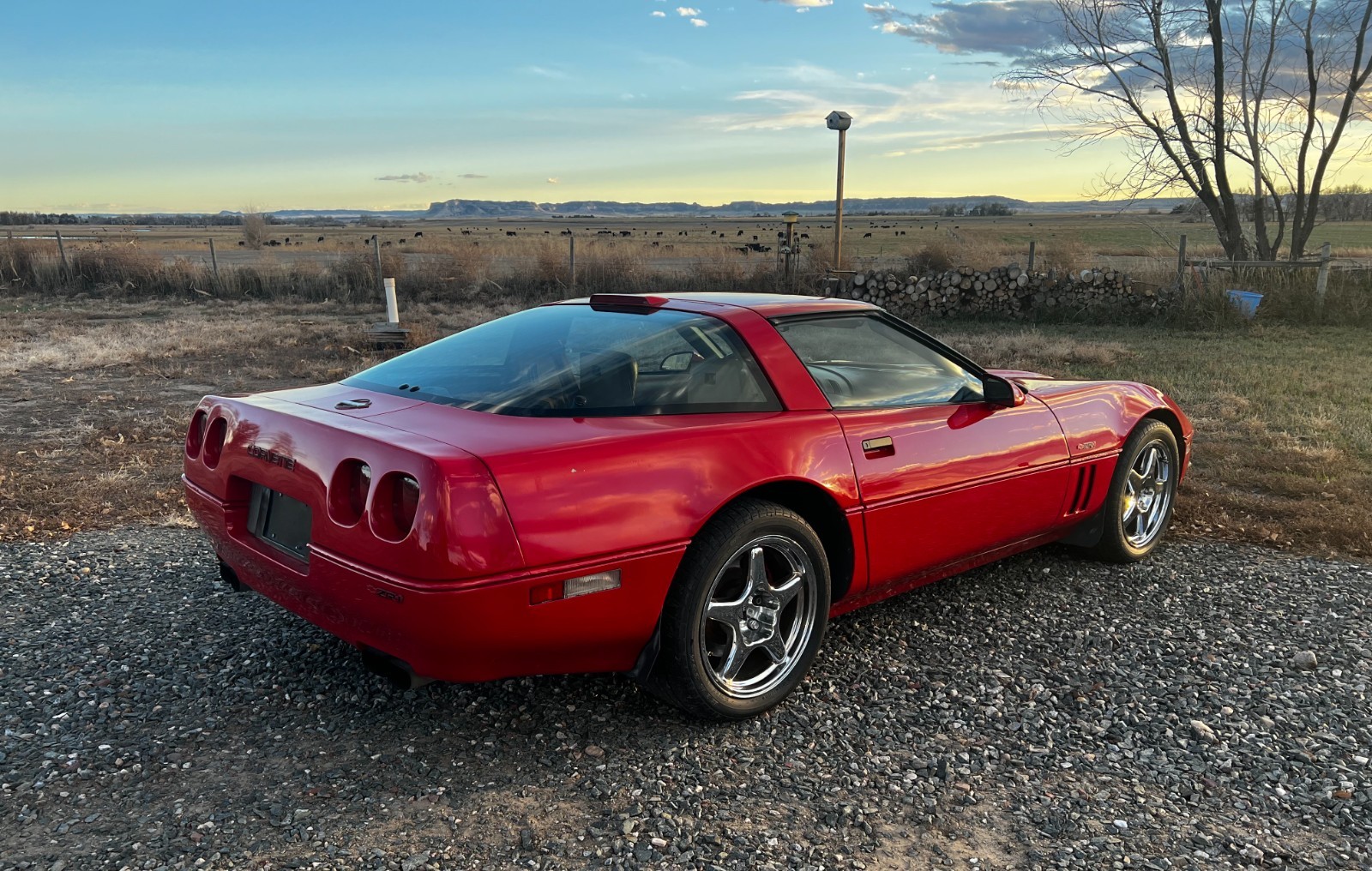 1990 Red Chevrolet Corvette   | C4 Corvette Photo 7
