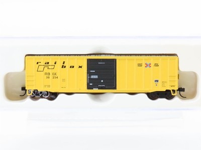 N Scale Atlas Trainman 39946A RBOX Railbox 50' 6'' Single Door Box Car #30254