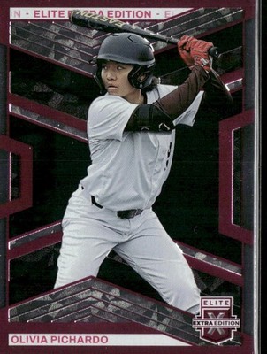2023 Panini Elite Extra Edition #121 Olivia Pichardo Pink