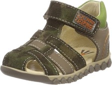 PRIMIGI ragazzo PBN 14080 sandali chiusi scarpe estive verde militare 21 euro
