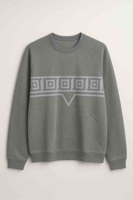 Versace Collection  V800766 Grey Crew Neck Sweatshirt Size L £270 D1