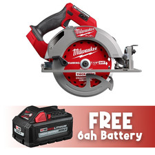 Milwaukee 2834-20 M18 Fuel 7-1/4 Inch Circular Saw  6ah Battery