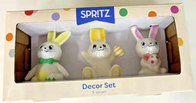 BOXED Spritz Easter Spring 2026 Easter Bunny Set of 3 pk Target NEW  