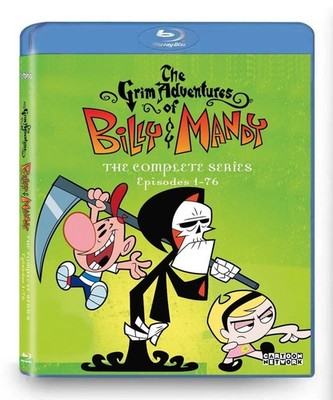 The Grim Adventures of Billy &Mandy complete series 76 episodes Blu-ray not DVD