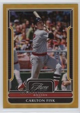 2023 Panini Three and Two Holo Gold 6/15 Carlton Fisk #74 HOF 1q2