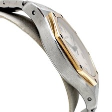 CARTIER 187902 Santos Octagon Watches Stainless Steel/K18YG yellow gold Qua... 4