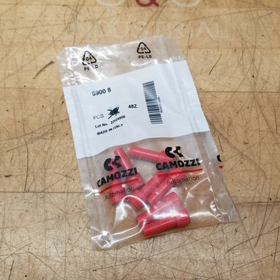 Lot Of 7 - Camozzi 6900 8 Plug - USED