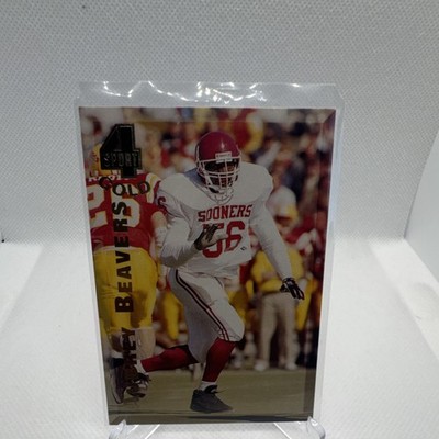 Classic 1994 Aubrey Beavers #101 Oklahoma Sooners NCAA Gold Parallel Card