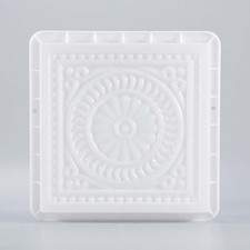 Molde pavimentadora de hormigón moldes cuadrados reutilizables pavimento para patio