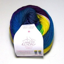 100 gram ball of Laines du Nord HARMONIOUS SOCK knitting yarn 07