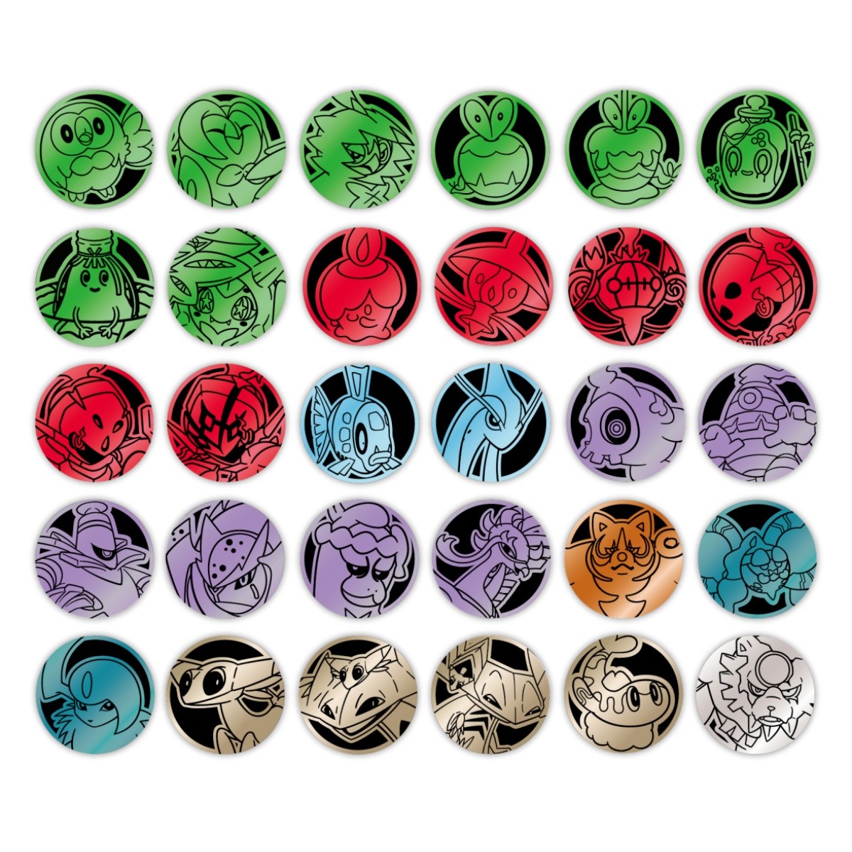 IN STOCK 2026 Pokémon Chinese Sparkling Fantasy Coin Set Scarlet