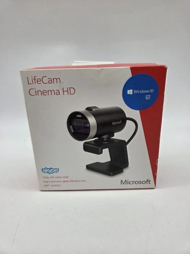 Microsoft LifeCam Cinema HD 720 HD Video Chat Skype - NEW & SEALED
