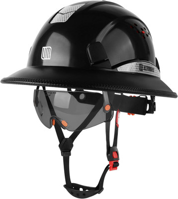 Casco De Seguridad Ala Completa Con Visor Integrado Certificado OSHA ANSI Z89.1