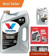 Active Clean 0W-20 Motor Oil - Restore & Protect 5 Quart for Optimal Engine Life 38.87 per gallon