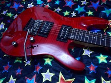 Sublime C350f Dean Electric Superstrat Guitar, Aaa Flame Top, Fully Set Up