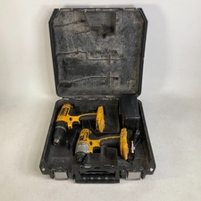 DeWalt 18V 1/2" Drill DCD760  1/4" Impact Driver DC825 with Charger  Case