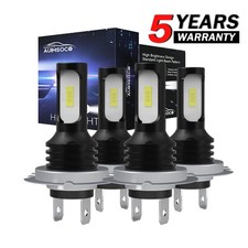 For Mercedes-Benz C250 C300 C350 - 4PC Combo Headlight High  Low Beam LED Bulbs