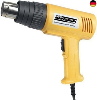 Brüder Mannesmann Heissluftgebläse, 2.000 Watt, mit 4-teiligem Zubehör | M49500