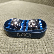 Magboy Magnetic Massage Balls   Nithon Kenko   Made in Japan   Stainless Steel