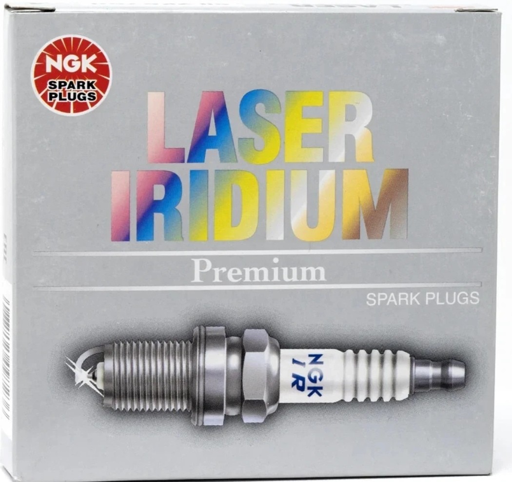 NGK 1406 Laser Iridium Spark Plugs, DILKAR7B11 4-Pack  393