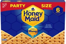 HONEY MAID Graham Crackers, Lunch Snacks, Party Size, 28.8 oz