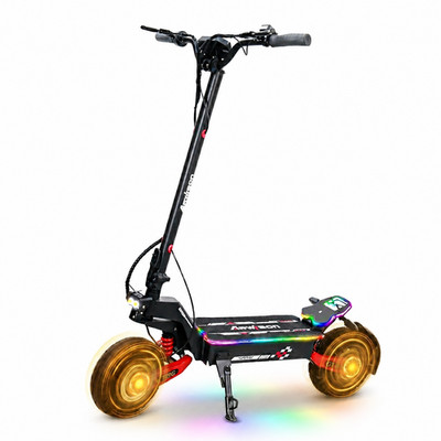 Dual Motor Electric Scooter for Adults, 2400W 40MPH 11'' Off-Road E-Scooter