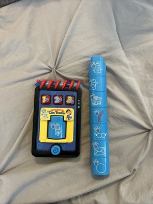 Blues Clues & You Handy Dandy Notebook Clue Tracker Lights Music Talks Leap Frog
