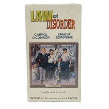 Law and Disorder VHS 2000 Widescreen Carrol O'Connor Ernest Borgnine